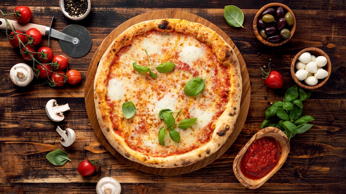 Pizza maison (pâte express)